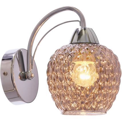 Zidna lampa TOBIAS 1xE27/40W/230V sjajni krom