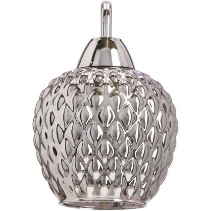 Zidna lampa TOBIAS 1xE27/40W/230V sjajni krom