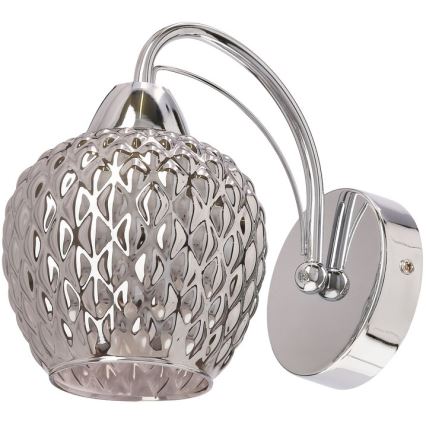 Zidna lampa TOBIAS 1xE27/40W/230V sjajni krom