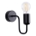 Zidna lampa VECTOR 1xE27/15W/230V crna