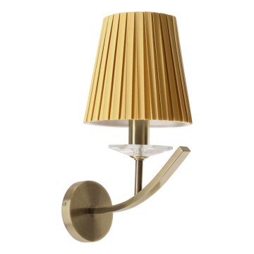 Zidna lampa VITORIA 1xE14/40W/230V žuta/mosad