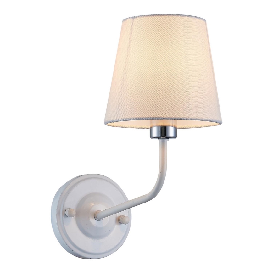 Zidna lampa YORK 1xE14/60W/230V bijela