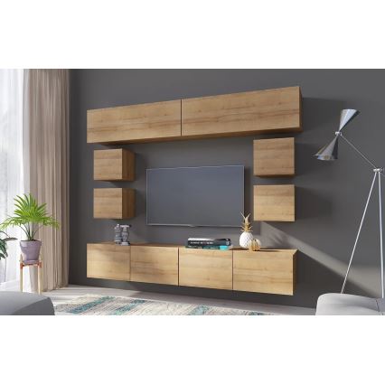 Zidna ormarić PAVO 34x34 cm zlatni hrast