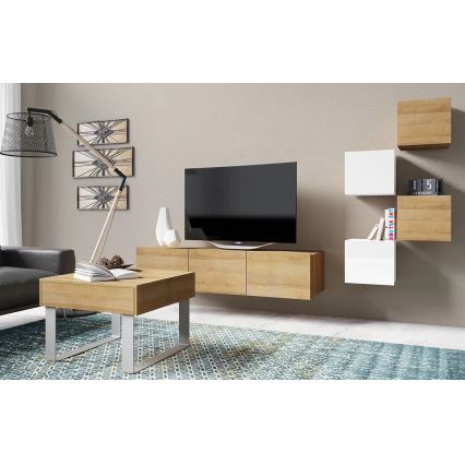 Zidna ormarić PAVO 34x34 cm zlatni hrast