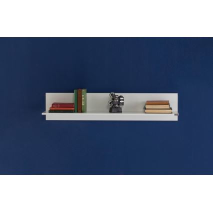 Zidna polica 25x120 cm bijela