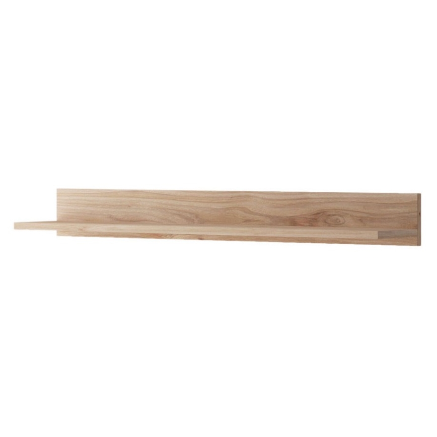 Zidna polica BASIC 12x104 cm hrast jackson hickory