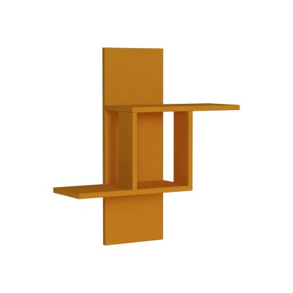 Zidna polica MILL 70x64 cm narančasta