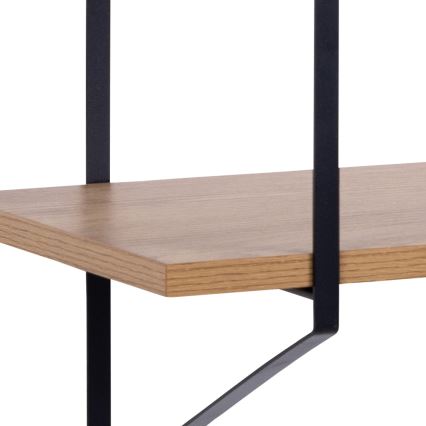 Zidna polica TOCO 191x79 cm hrast