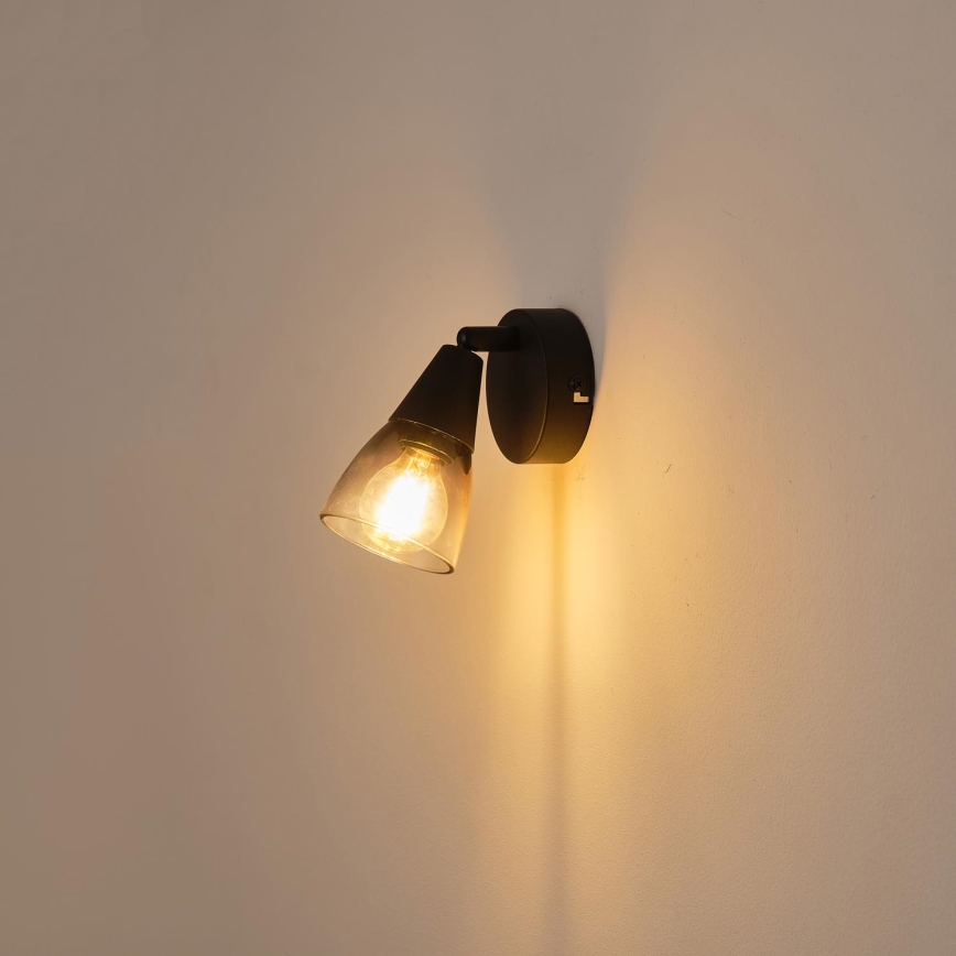 Zidna reflektorska svjetiljka 1xE14/7W/230V dimna