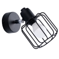 Zidna reflektorska svjetiljka BELUCI 1xE14/40W/230V crna