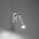 Zidna reflektorska svjetiljka EYETECH 1xG9/12W/230V bijela