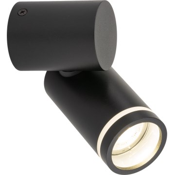 Zidna reflektorska svjetiljka JET SET 1xGU10/10W/230V crna