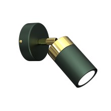 Zidna reflektorska svjetiljka JOKER 1xGU10/25W/230V zelena