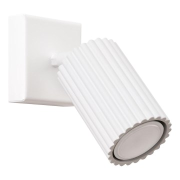 Zidna reflektorska svjetiljka KARBON 1xGU10/10W/230V bijela