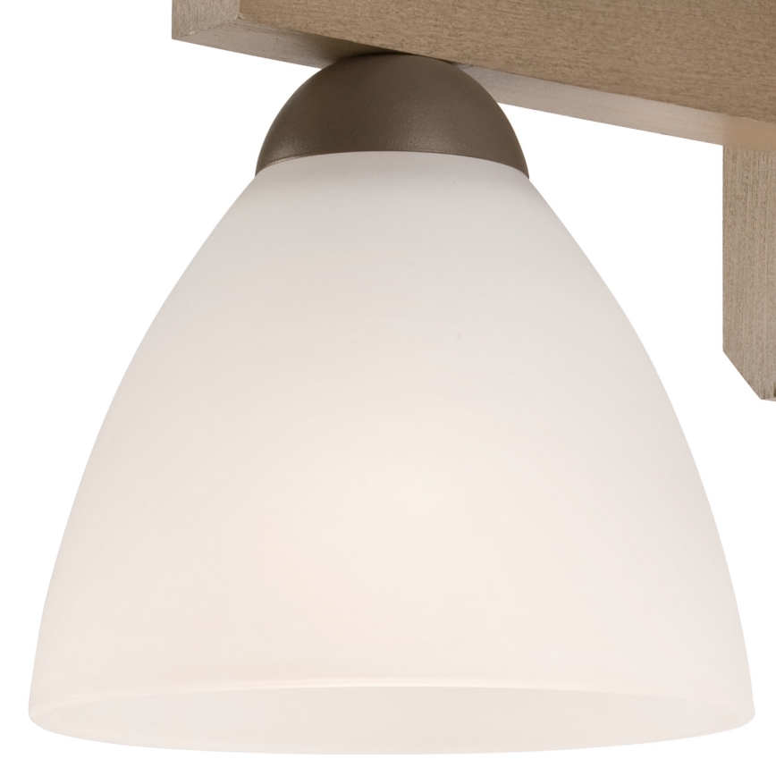Zidna svjetiljka ADRIANO 1xE27/60W/230V bukva - FSC certificirano