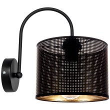 Zidna svjetiljka ALDO 1xE27/60W/230V crna