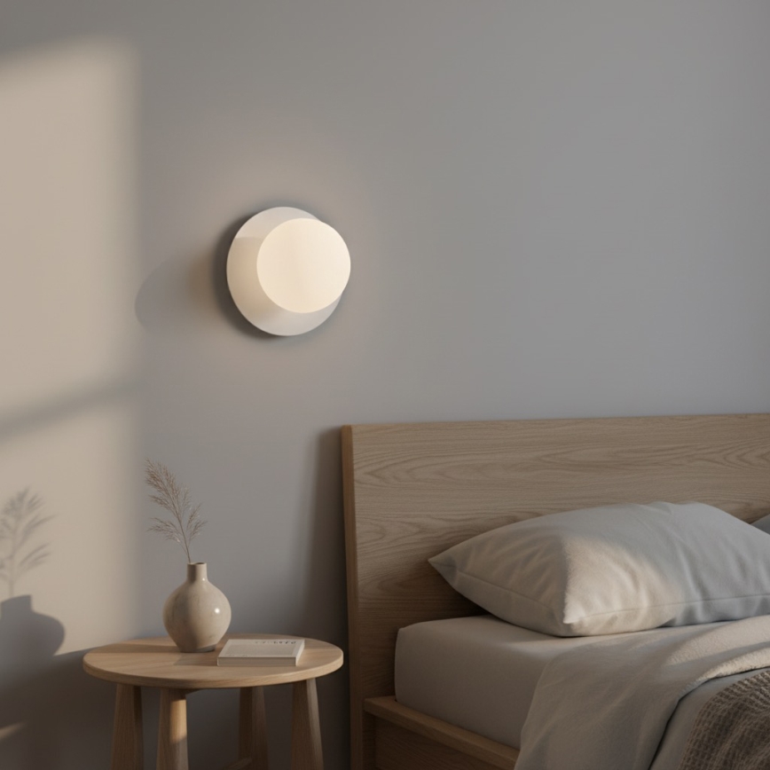 Zidna svjetiljka AMERICANA 1xG9/8W/230V bijela