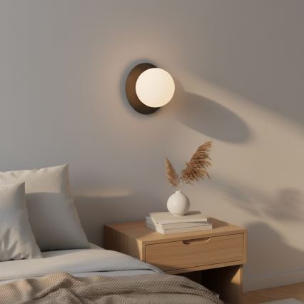 Zidna svjetiljka AMERICANA 1xG9/8W/230V crna