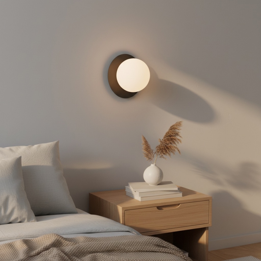 Zidna svjetiljka AMERICANA 1xG9/8W/230V crna