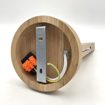 Zidna svjetiljka ANTONIO 1xE14/40W/230V hrast