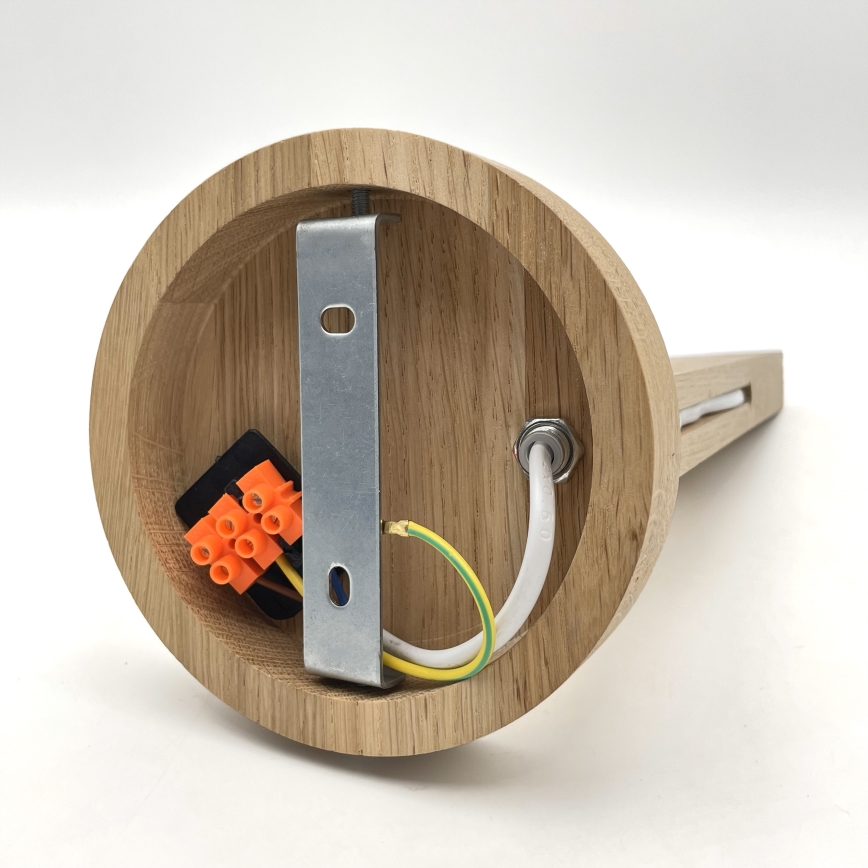 Zidna svjetiljka ANTONIO 1xE14/40W/230V hrast