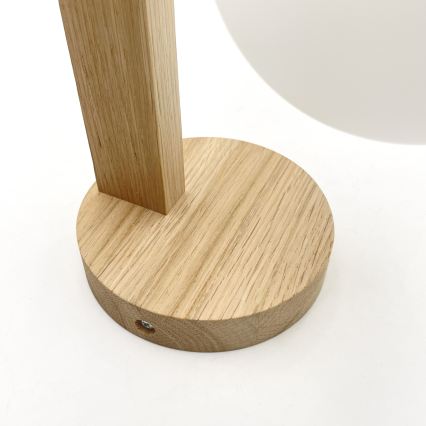 Zidna svjetiljka ANTONIO 1xG9/5W/230V hrast/bijela