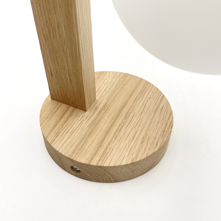 Zidna svjetiljka ANTONIO 1xG9/5W/230V hrast/bijela