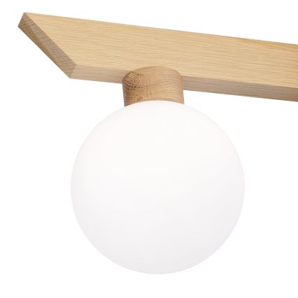 Zidna svjetiljka ANTONIO 1xG9/5W/230V hrast/bijela