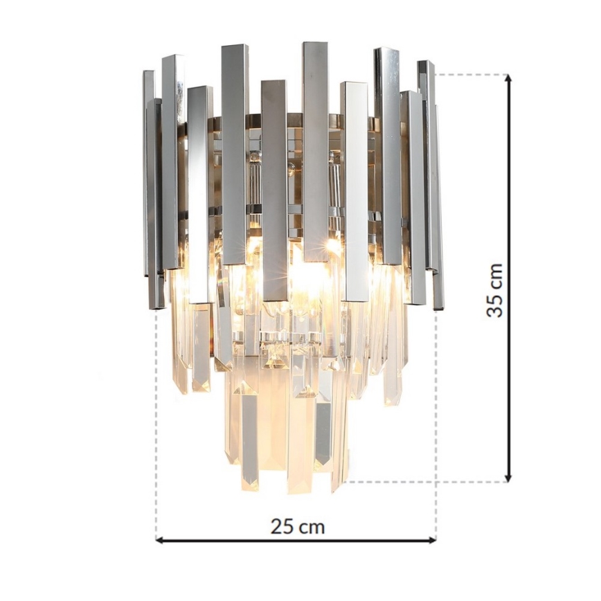 Zidna svjetiljka ASPEN 2xE14/40W/230V