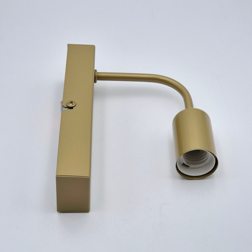 Zidna svjetiljka ASTRID 1xE27/60W/230V zlatna