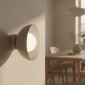 Zidna svjetiljka BIBI 1xG9/8W/230V bež