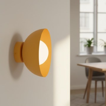 Zidna svjetiljka BIBI 1xG9/8W/230V narančasta