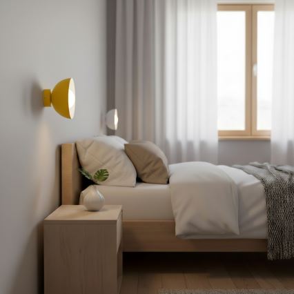 Zidna svjetiljka BIBI 1xG9/8W/230V narančasta