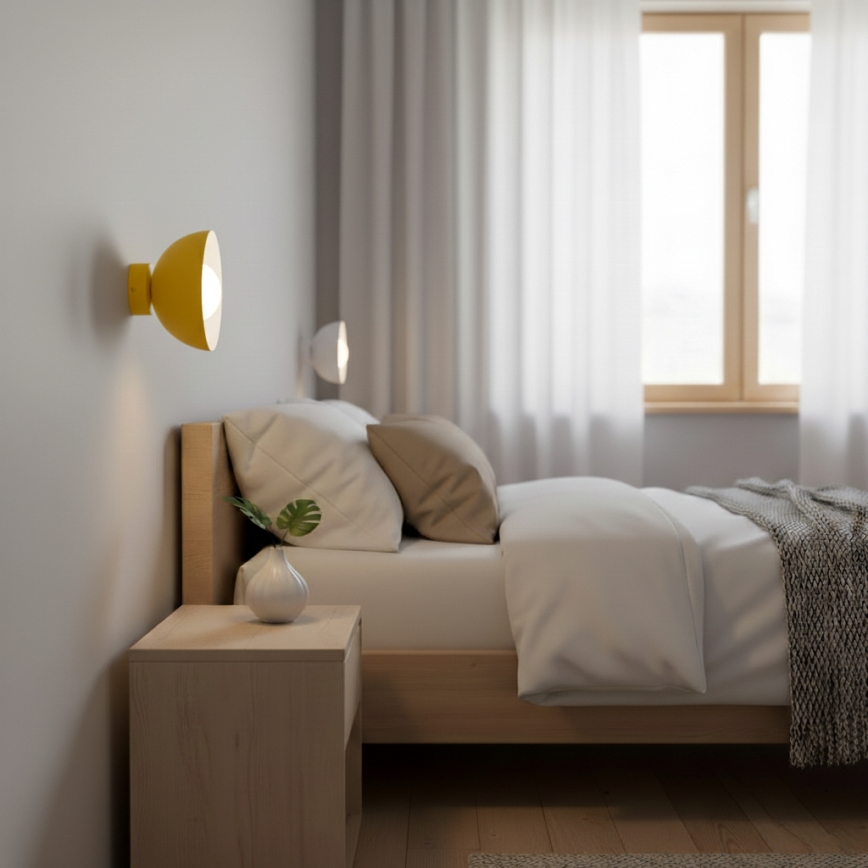 Zidna svjetiljka BIBI 1xG9/8W/230V narančasta