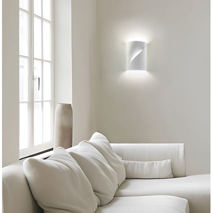 Zidna svjetiljka BLANC 2xE14/10W/230V bijela