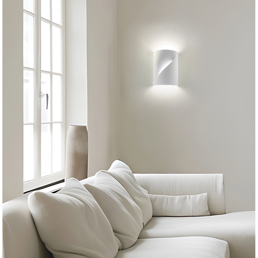 Zidna svjetiljka BLANC 2xE14/10W/230V bijela