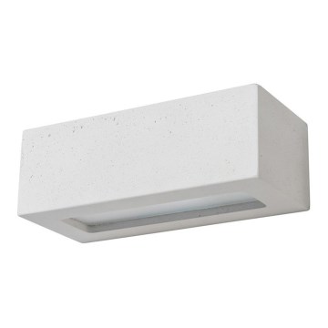 Zidna svjetiljka BLOCK 1xE27/40W/230V beton