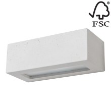 Zidna svjetiljka BLOCK 1xE27/40W/230V – FSC certificirano