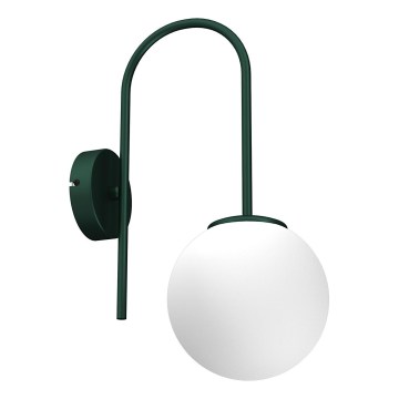 Zidna svjetiljka CAMBRIDGE 1xE14/15W/230V zelena
