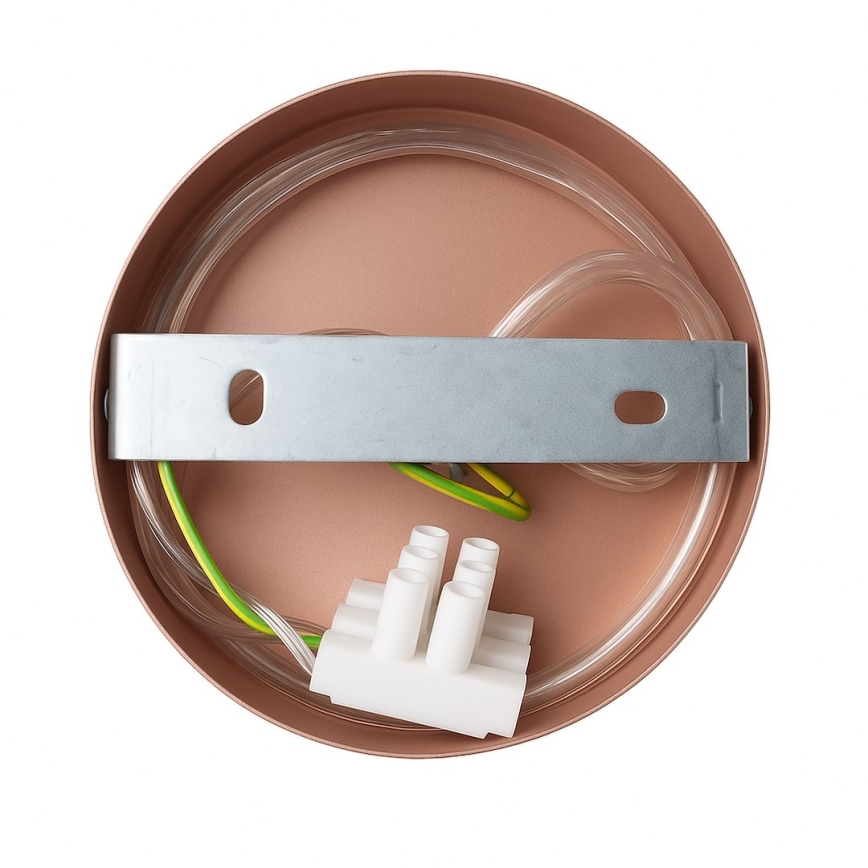 Zidna svjetiljka CAPITAL 1xGX53/15W/230V ružičasto zlato