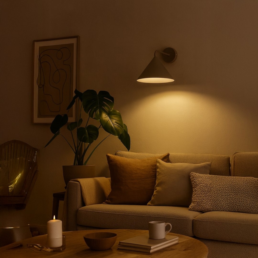 Zidna svjetiljka CAPITAL 1xGX53/15W/230V taupe