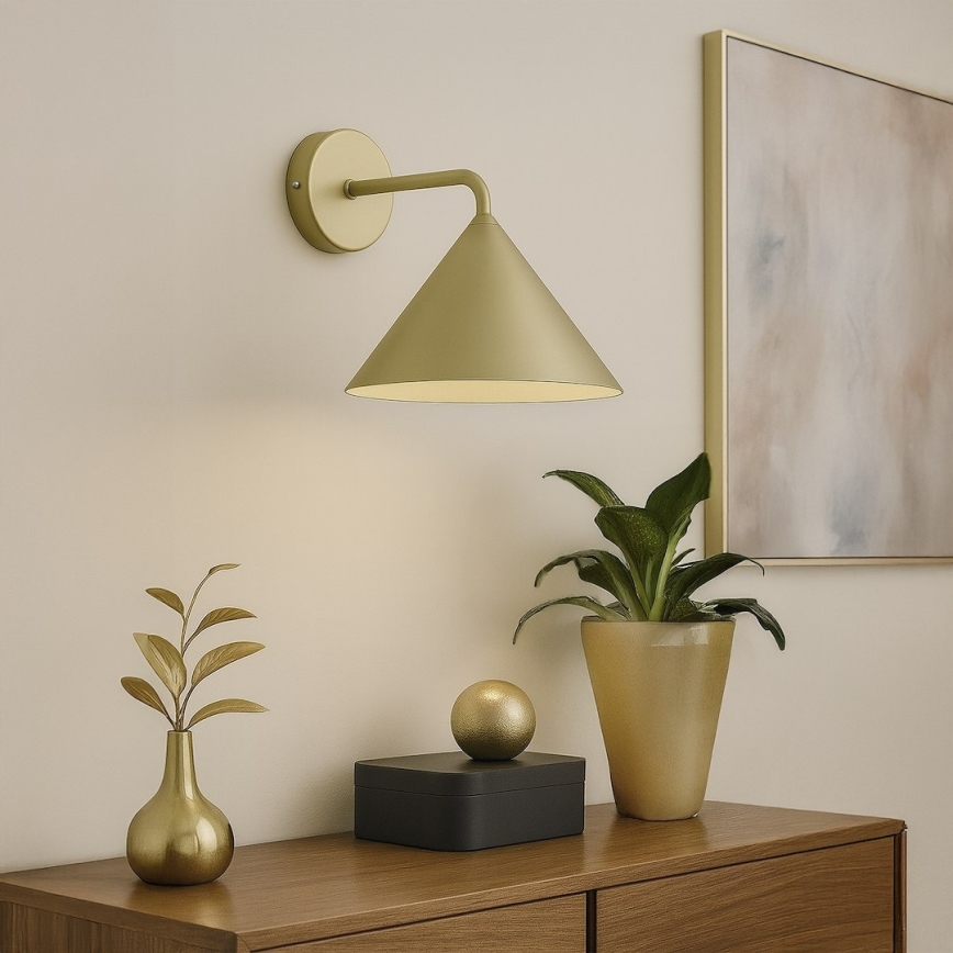 Zidna svjetiljka CAPITAL 1xGX53/15W/230V zlatna