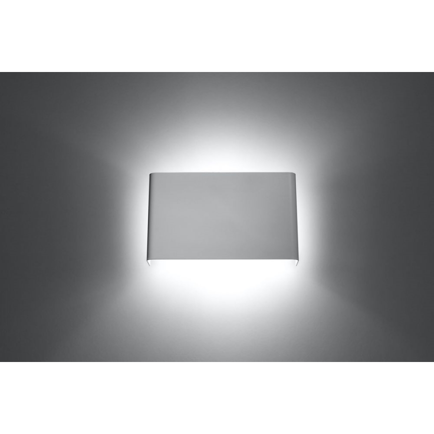 Zidna svjetiljka COPERTURA 2xG9/40W/230V bijela