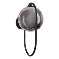 Zidna svjetiljka CORDEL 1xG9/28W/230V crna/dimna crna