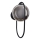 Zidna svjetiljka CORDEL 1xG9/28W/230V crna/dimna crna