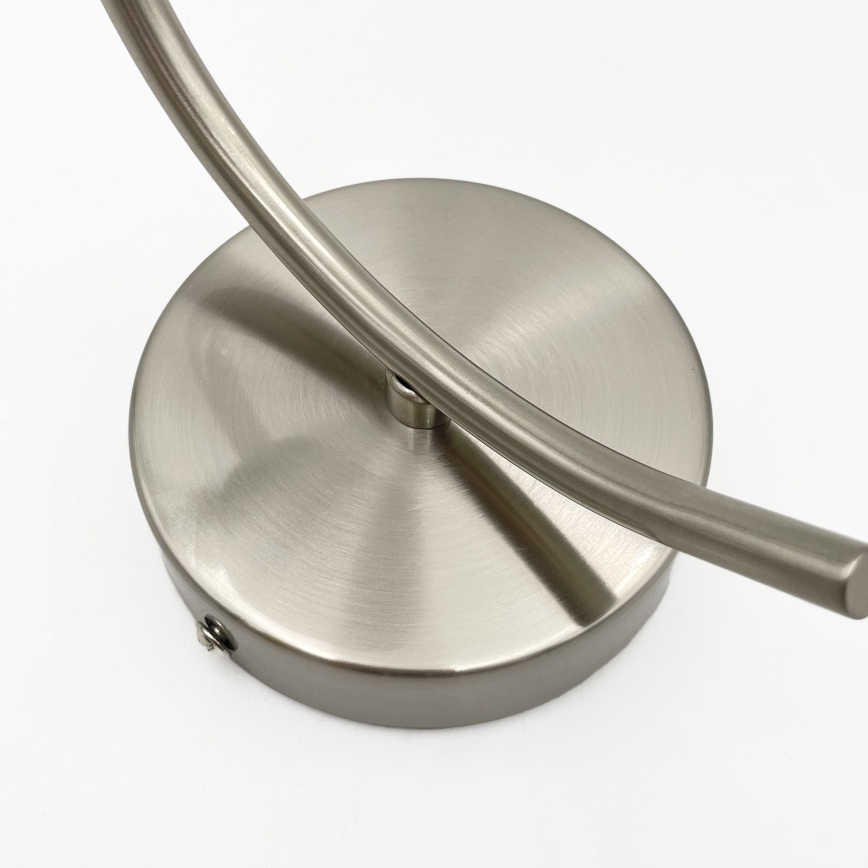 Zidna svjetiljka DONNA 1xE27/60W/230V nikal