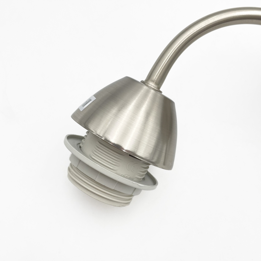 Zidna svjetiljka DONNA 1xE27/60W/230V nikal