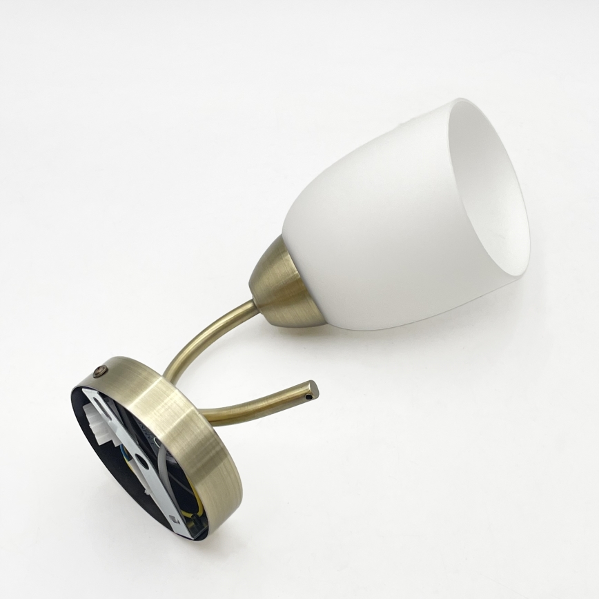 Zidna svjetiljka DONNA 1xE27/60W/230V patina