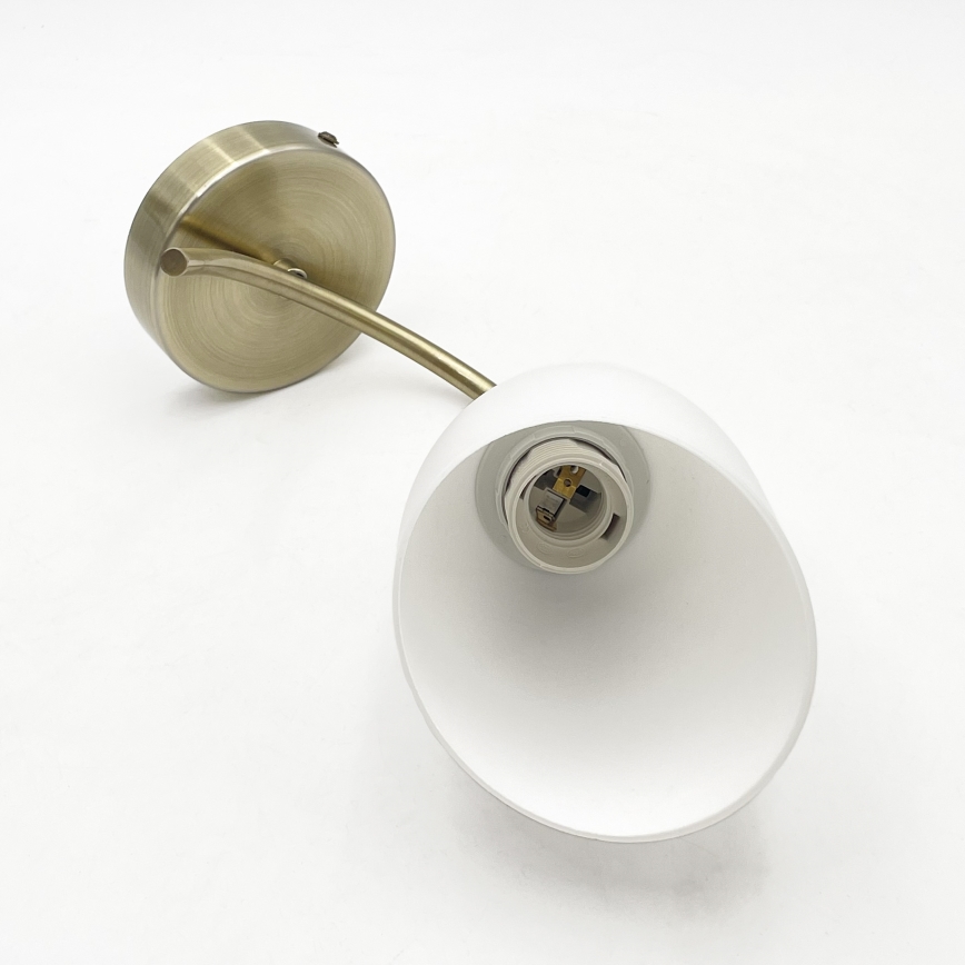 Zidna svjetiljka DONNA 1xE27/60W/230V patina