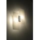 Zidna svjetiljka FABIANO 2xE27/60W/230V bijela/krom